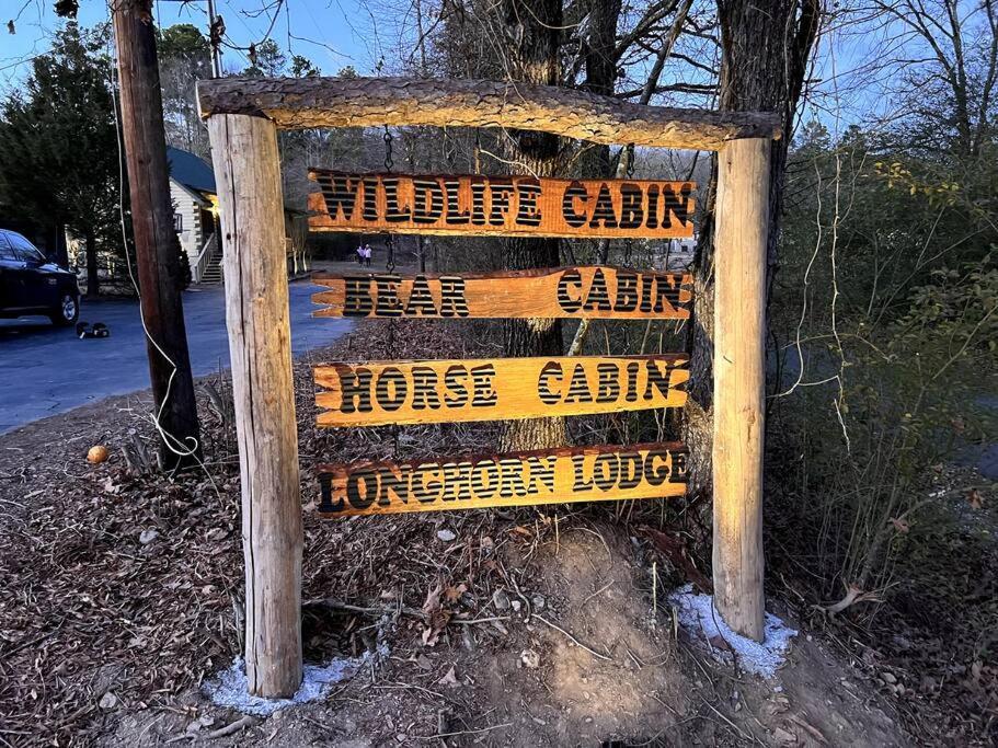 The Horse Cabin At Natural State Cabins Morning Star Kültér fotó